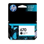 37806 - TINTA HP 670 NEGRO