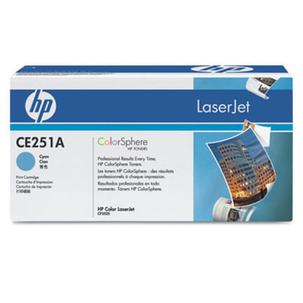 37988 - TONER HP CP3525 CM3530 MFP CYAN