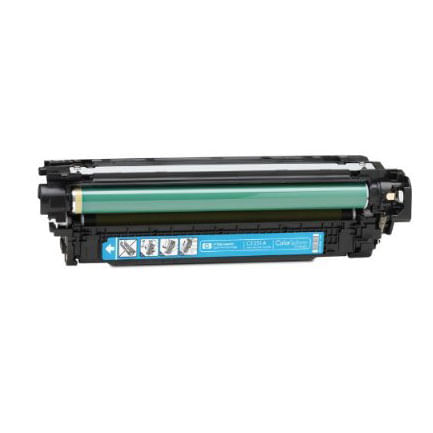 37989 - TONER HP CP3525 CM3530 MFP CYAN