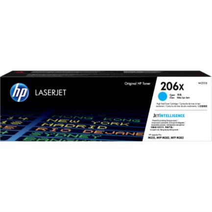 38172 - Toner HP LaserJet 206X Original Color Cian