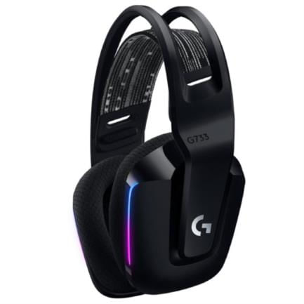 Audífonos Logitech G733 LIGHTSPEED Gaming Inalámbricos RGB Color Negro