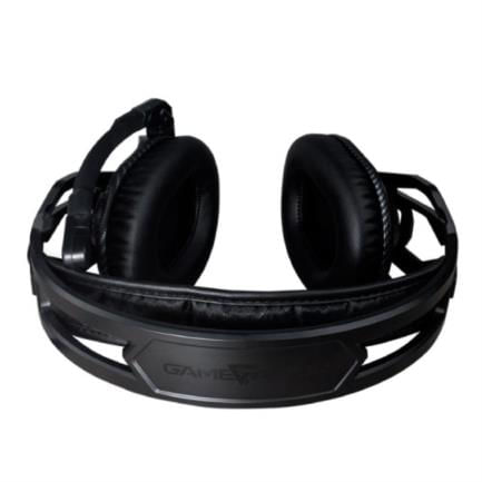 Diadema Game Factor HSG500 Micrófono Removible 35mm Ultraligera Color Negro