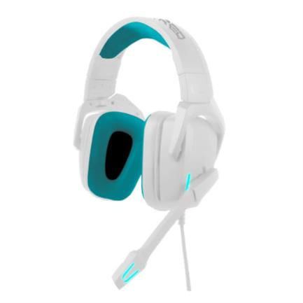 Audífonos Alámbricos Vortred Cloud Pass Gaming 71 Canales USB Color Blanco