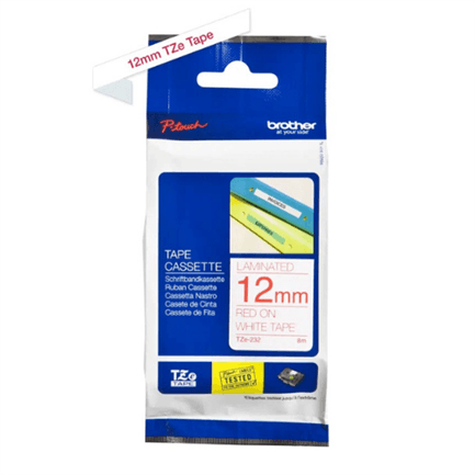 CINTA-BROTHER-ROJO-BLANCO-12MM