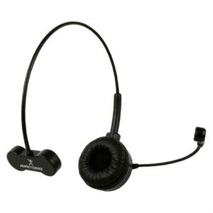 Diadema Bt Perfect Choice Mono Con Micrófono Flexible Color Negro Mccaudab173