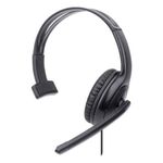 Audifonos-Manhattan-USB-Monoaural-Microfono-Control-de-Volumen-Color-Negro