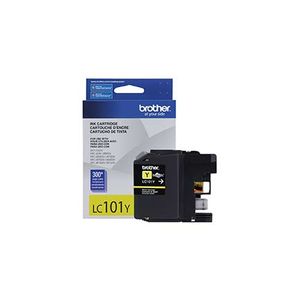 Tinta Brother Lc101Bk Rendimiento 300 Páginas Color Amarillo Boctinab084