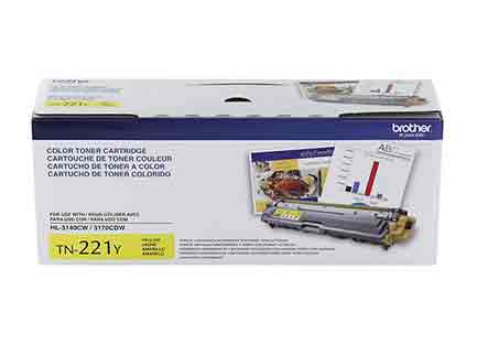 TONER BROTHER TN221Y AMARILLO ESTANDAR