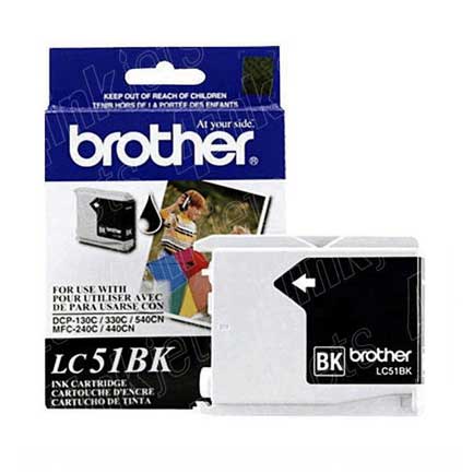 TINTA BROTHER LC51BK NEGRO MFC240C DCP130C