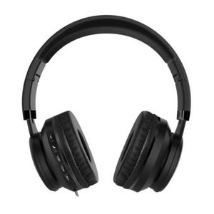 Diadema Vorago Hpb-201 Led Bluetooth Msd Plegable Color Negro Vocaudab091