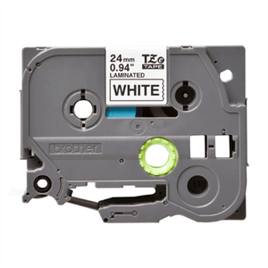 Cinta Brother Tz-251 Laminada Negro Sobre Blanco 24Mmx8M Pt330/530 Boccinad063