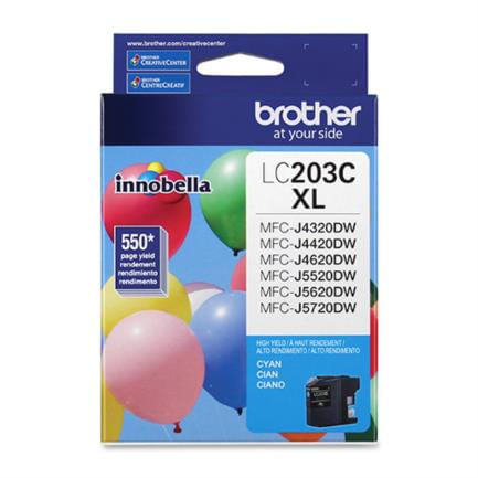 TINTA-BROTHER-CIAN-LC203C-550-PAG-MFCJ4420DW-MFCJ4620DW