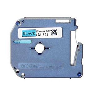 Cinta Brother M521 Negro Sobre Azul 9Mmx8M Pt85  Boccinad023