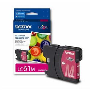 Tinta Brother Lc61M Rendimiento 325 Páginas Mfc6490 Color Magenta Boctinab042