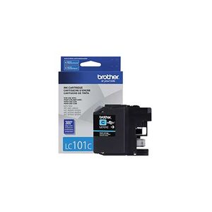 Tinta Brother Lc101Bk Rendimiento 300 Páginas Color Cian Boctinab082
