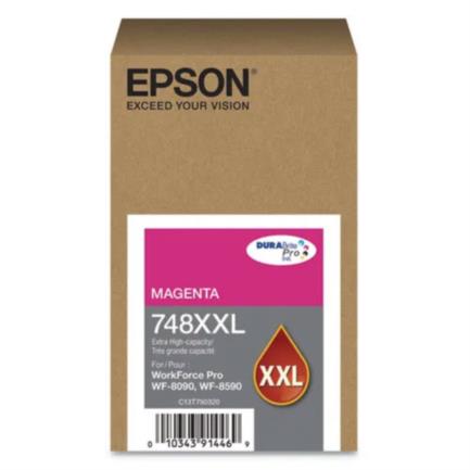 39767 - Tinta Epson T748XXL Capacidad Extra Alta WF-6090/WF-6590 Color Magenta