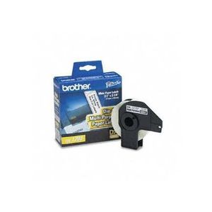 Etiquetas Brother Dk1204 Precortadas Texto Negro Sobre Cinta Blanca 17Mmx54.3Mm 400 Etiquetas  Bocetiab005