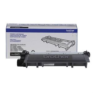 Tóner Brother Tn-660 Alto Rendimiento 2600 Páginas Hll2360Dw/Dcpl2540Dw/Mfcl2700 Color Negro Boctonab112