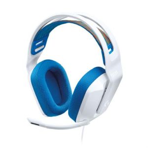 Audífonos Logitech G335 Gaming Micrófono/Cable 3.5Mm Color Blanco Locaudab027