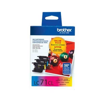 39969 - TINTA BROTHER LC71C CYAN 300 PAG