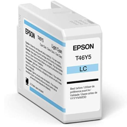 Tinta-Epson-UltraChrome-Pro10-T46Y-50ml-Color-Cian-Claro