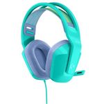Audífonos Logitech G335 Gaming Micrófono/Cable 35mm Color Menta