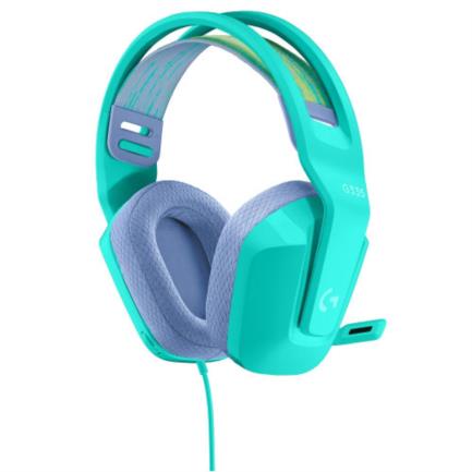 Audífonos Logitech G335 Gaming Micrófono/Cable 35mm Color Menta
