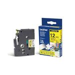 CINTA BROTHER LAMINADA AMARILLO/NEGRO 05 PULGADAS
