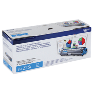 Tóner Brother Tn225C Rendimiento 2200 Páginas Color Cian Boctonab121
