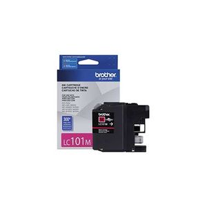 Tinta Brother Lc101M Rendimiento 300 Páginas Color Magenta Boctinab083
