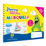 BLOCK MARQUILLA 305x24 20H BLANCO ESCOLAR