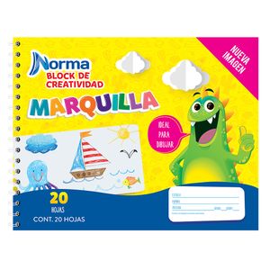 Block De Dibujo Espiral 20H Blanco Norma 522306