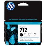 37767 - Tinta HP LF DesignJet 712 38ml Color Negro