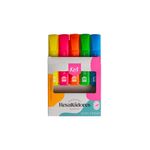 MARCADOR RESALTADOR NEON C/5 KIUT