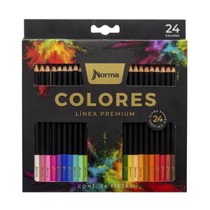 Lapices De Color 24-L Red Premium Norma 558859