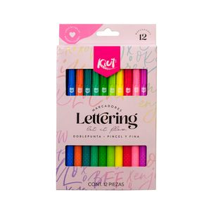 Marcador Lettering C/12 Kiut 558855
