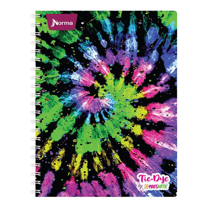 CUADERNO PROFESIONAL 90H C-7 TIE-DYE