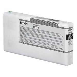 Tinta Epson Ultrachrome Hd 200Ml Color Negro Mate Epctifab047