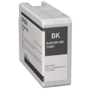 Tinta Epson Sjic35P Colorworks C6500/6000 Color Negro Mate Epccatac005