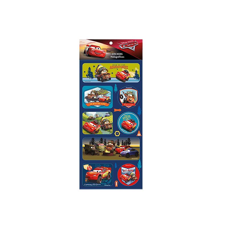 ETIQUETA HOLOGRAFICA CARS