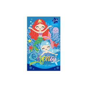 Block De Stickers Sirenas Fantasia 1170015502