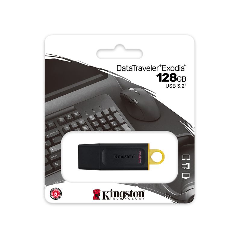 MEMORIA USB 128GB 32 DTX, NEGRO