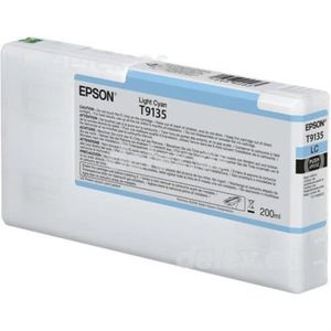 Tinta Epson Ultrachrome Hd 200Ml Color Cian Claro Epctifab052