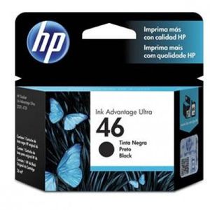 Cartucho Hp Num 46, Negro, Hp Cz637Al
