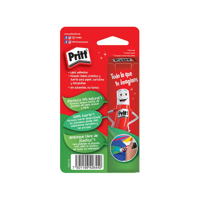 LAPIZ ADHESIVO 22GRS PRITT BLT