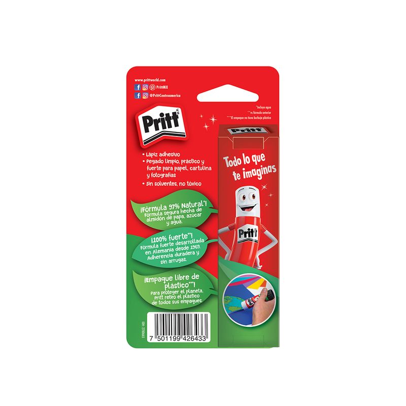 LAPIZ ADHESIVO 11GRS PRITT BLT