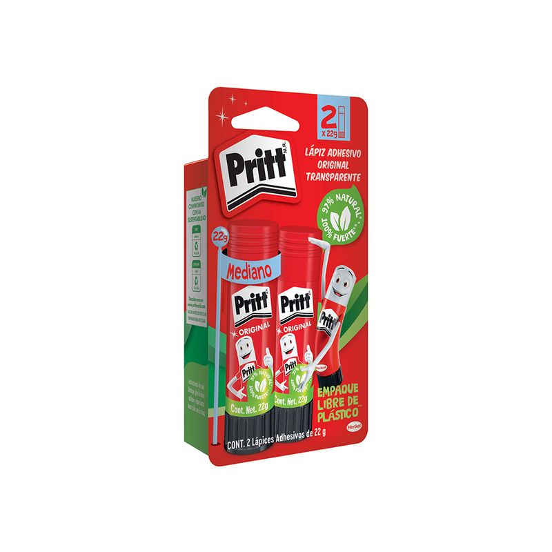 LAPIZ ADHESIVO 22GRS CON 2 PRITT