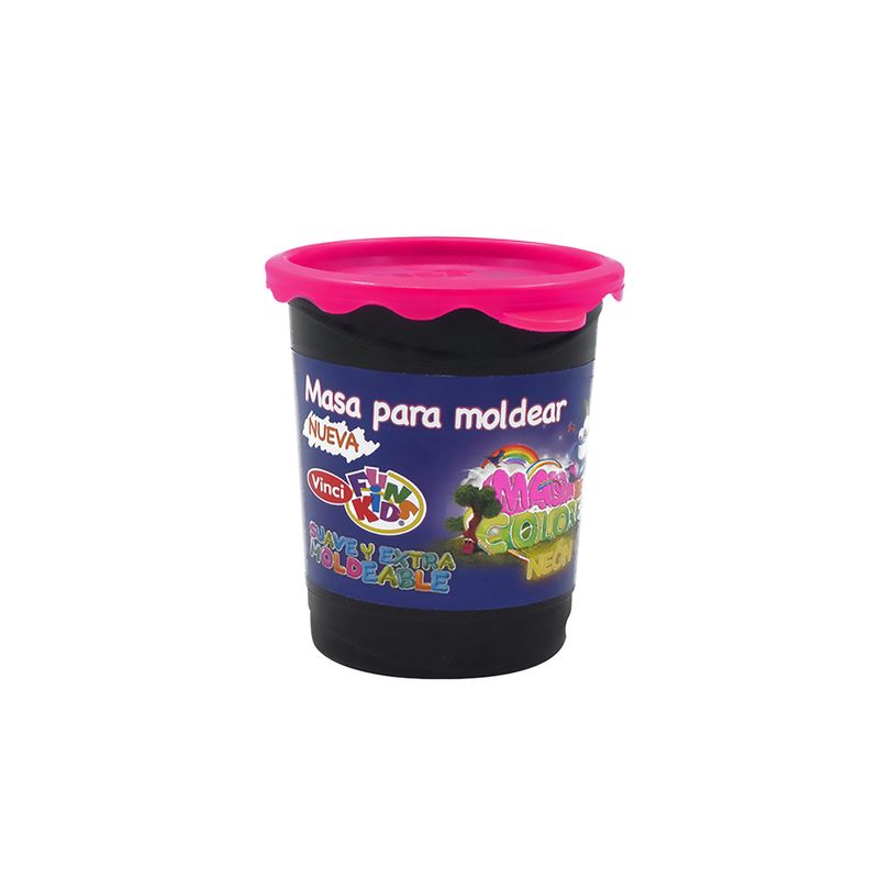 MASA MODELADORA ROSA NEÓN FUN KIDS 140GR