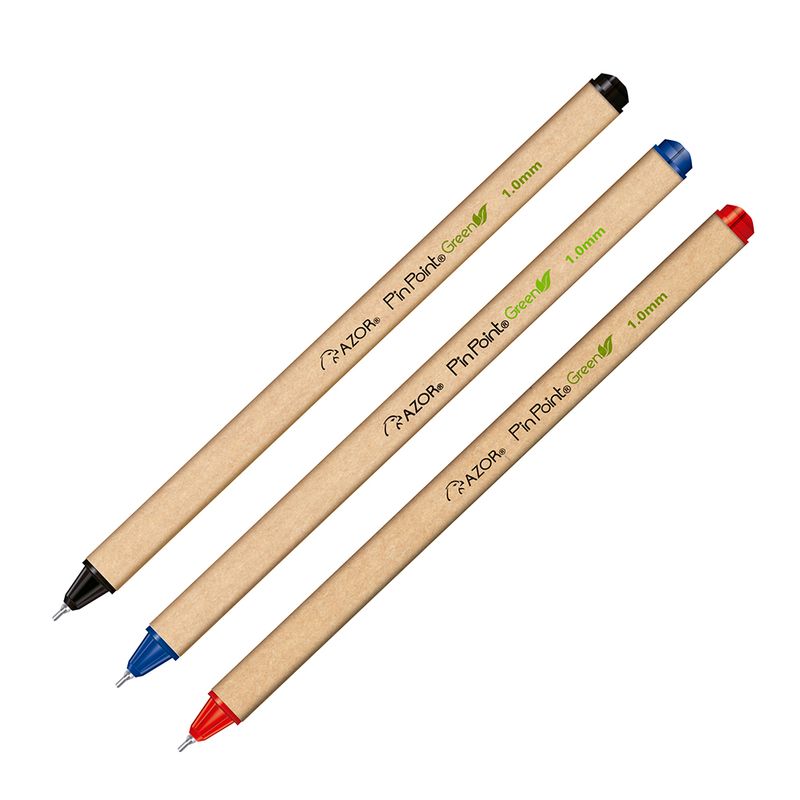 BOLIGRAFO-MEDIANO-PIN-POINT-GREEN-BLT-C-3-COLS-SURTIDOS