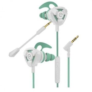 Audífonos  Easy-Line Storm, Blanco/Verde, 3.5 Mm El-995708